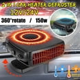 thumbnail image 2 of Hearth & Gear Portable Space Heater With Thermostat And Overheat For Indoor Use Personal Ceramic Heater Fan For Home Desk Bedroom Winter Warmth, 2 of 7