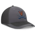 thumbnail image 3 of Men's Fanatics Gray Virginia Cavaliers Clincher Flex Hat, 3 of 5