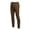 Tobacco, variant on Men's Jogger Twill Stretch Pants, Uniform Stretch, Outdoor Trouser with Pockets, Elastic Waist, Drawstring Closure and Leg Opening, 98% Cotton & 2% Spandex- Available in 6 Colors