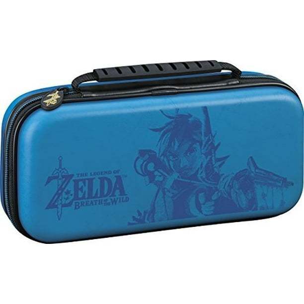 Rds Industries Nintendo Switch Game Traveler Deluxe Travel Case Zelda Breath Of The Wild Link Blue Walmart Com Walmart Com