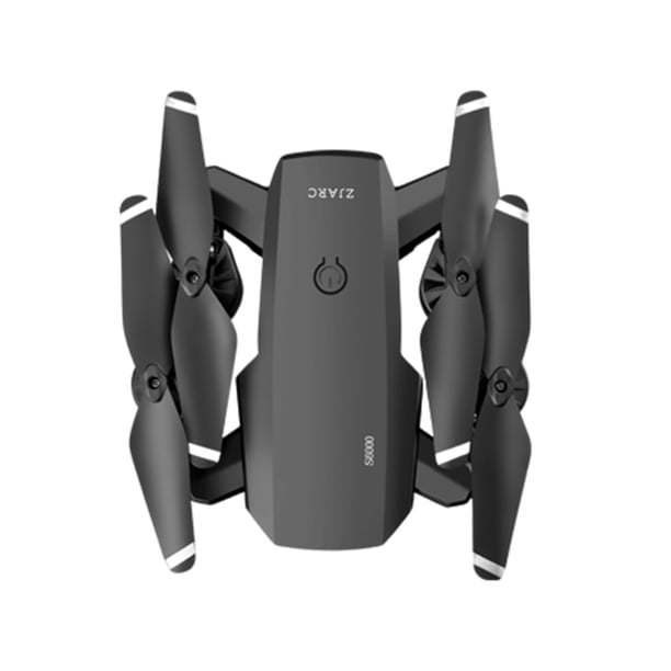 Methold Dron 4K de 2,4 Ghz, cuadricóptero plegable giratorio, retorno de un botón, recargable, transmisión en tiempo Real, cámara, avión, adultos Accesorios para aéreos Negro