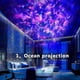 thumbnail image 2 of unique Child Day Night Light Projector, Child Constellation Galactic Projector, 360 Rotatable Mist Night Light Projector Light, 2 of 5