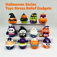 thumbnail image 3 of Aoznliie Squeeze Toys, Halloween Pumpkin Squishies Stress Relief Cube, Ultra-Soft Slow Rising Squeeze Toy for Kids Adults, Halloween Gifts Fidget Toy for Party Favors, 3.15x3.15 inch, 3 of 8