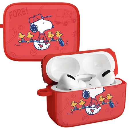 Peanuts Snoopy in Sports HDX Case Cover Compatible with Apple AirPods Pro 1 & 2 (Golf) by Affinity Bands
