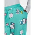 thumbnail image 4 of Sanrio, Women's Print Pajama Pants, Hello Kitty Apples, Sizes XS-3XL, 4 of 5