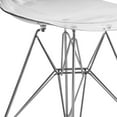thumbnail image 6 of Cresco Molded Eiffel Side Chair, Set of 4 - Clear, 6 of 7