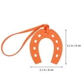 thumbnail image 5 of SEWCHICS Horseshoe Pendant Purse Charm Decoration PU U Shaped 1 Pack Ideal for Graduation, 5 of 8