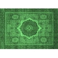 thumbnail image 1 of Ahgly Company Indoor Rectangle Oriental Emerald Green Modern Area Rugs, 5' x 8', 1 of 4