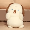 thumbnail image 4 of Animal Plush Pillow Lovely Shouting Kitten Bunny Puppy Plushies Soft Ornament Sofa Cushion Stuffed Animal Doll Toy Sleep Companion Pillow Birthday Gift-M,4, 4 of 8