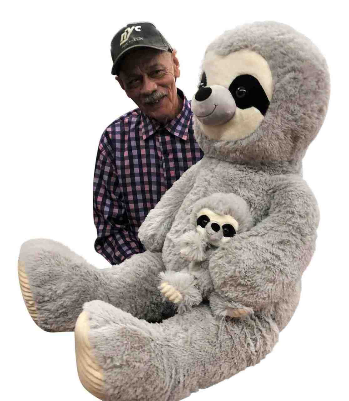 sloth stuffed animal for baby
