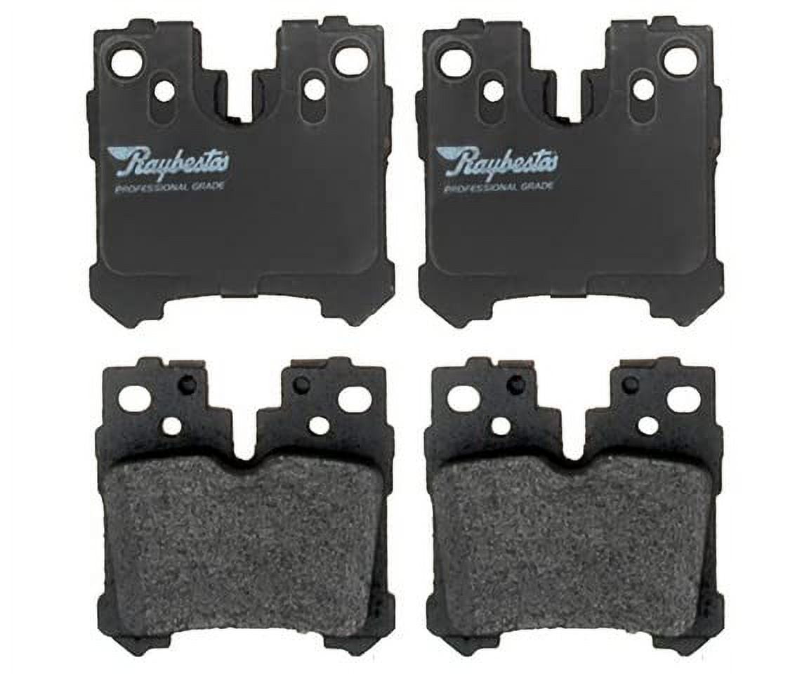 Raybestos PGD1283M Professional Grade Semi-Metallic Disc Brake Pad Set Fits select: 2007-2017 LEXUS LS, 2018 LEXUS LS 500 BASE/500 F-SPORT