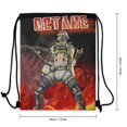 thumbnail image 3 of Apex Legends Octane Drawstring Backpacks Gym Athlete Bag Draw String Bags for Sports, Travel, Swimming, Beach, 3 of 8