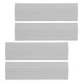 thumbnail image 1 of Luxshiny 4pcs Threshold Ramps Doorway Grey Simple Color Design For Office Use, 1 of 8