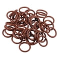 thumbnail image 1 of Universal O Ring Seal Gasket, Orings Seal Washer Replacement for Plumbing Repair for Cars Trucks, 15mm ID x 2.5mm CS, FKM Rubber, Brown, 50pcs, 1 of 6