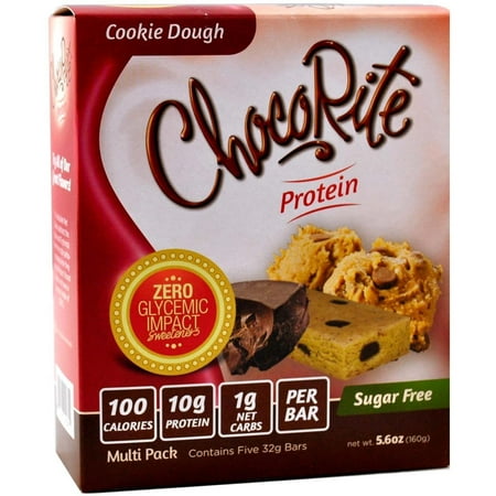Diet Bar Cookie - CHOCORITE - High Protein Diet Bar |Cookie Dough| Sugar Free, Low Calorie, Cholesterol Free
