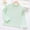 Mint Green, variant on Shirts for Girls Yellow Long Sleeve Kids Fall Tops Crewneck Basic Tees Cotton T Shirt Boys Fashion 2-3 Years