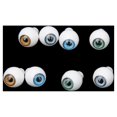 thumbnail image 2 of 8 piezas de 8 mm de acrílico para muñecas, ojos de oso, máscara para fiesta de Halloween, accesorios para globos oculares, juguete para niños B, 2 of 9