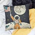 thumbnail image 2 of BANET Decorative Kids Throw Pillow Covers, , Rocket Ship, Theme 18x18in, 2 of 5