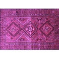 thumbnail image 1 of Ahgly Company Indoor Rectangle Southwestern Purple Country Area Rugs, 8' x 12', 1 of 4