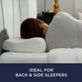 thumbnail image 5 of Tempur-Pedic Memory Foam Ergonomic Standard Neck Pillow for Side and Back Sleepers, 5 of 11
