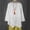 White, variant on Women's Shirt Round Neck Irregular Hem Long Sleeve T Shirt Tops Solid Color 2025 Summer Casual Loose Shirt Womens Layering Shirts Long Sleeve Workout Shirts Loose Tee Shirts Womens Athletic Shirts