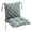 seat cushion, variant on Dining Room Kitchen Outdoor Chair Cushion With Removable Backrest And Ties, Integrated Seat And Back Support, Non-Slip Non-Spill Seat Pad, Comfortable Support For Long Seated Use
