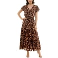thumbnail image 5 of Nanette Lepore Women's Flutter Sleeve Midi Dress, Sizes XS-XXXL, 5 of 5