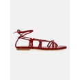 thumbnail image 2 of Time and Tru Women's Lace Up Sandals, 2 of 6