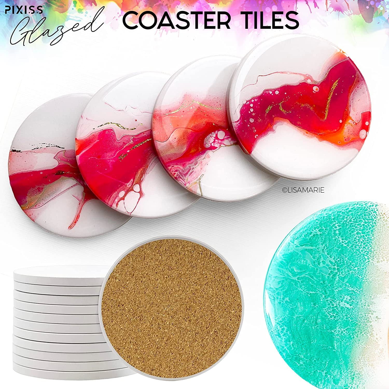 Big Night Tile Coasters (Set of 2)