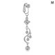 thumbnail image 4 of 1Pc Fake Belly Button Ring Fake Clip On Belly Piercing Non Piercing Navel Ring, 4 of 5