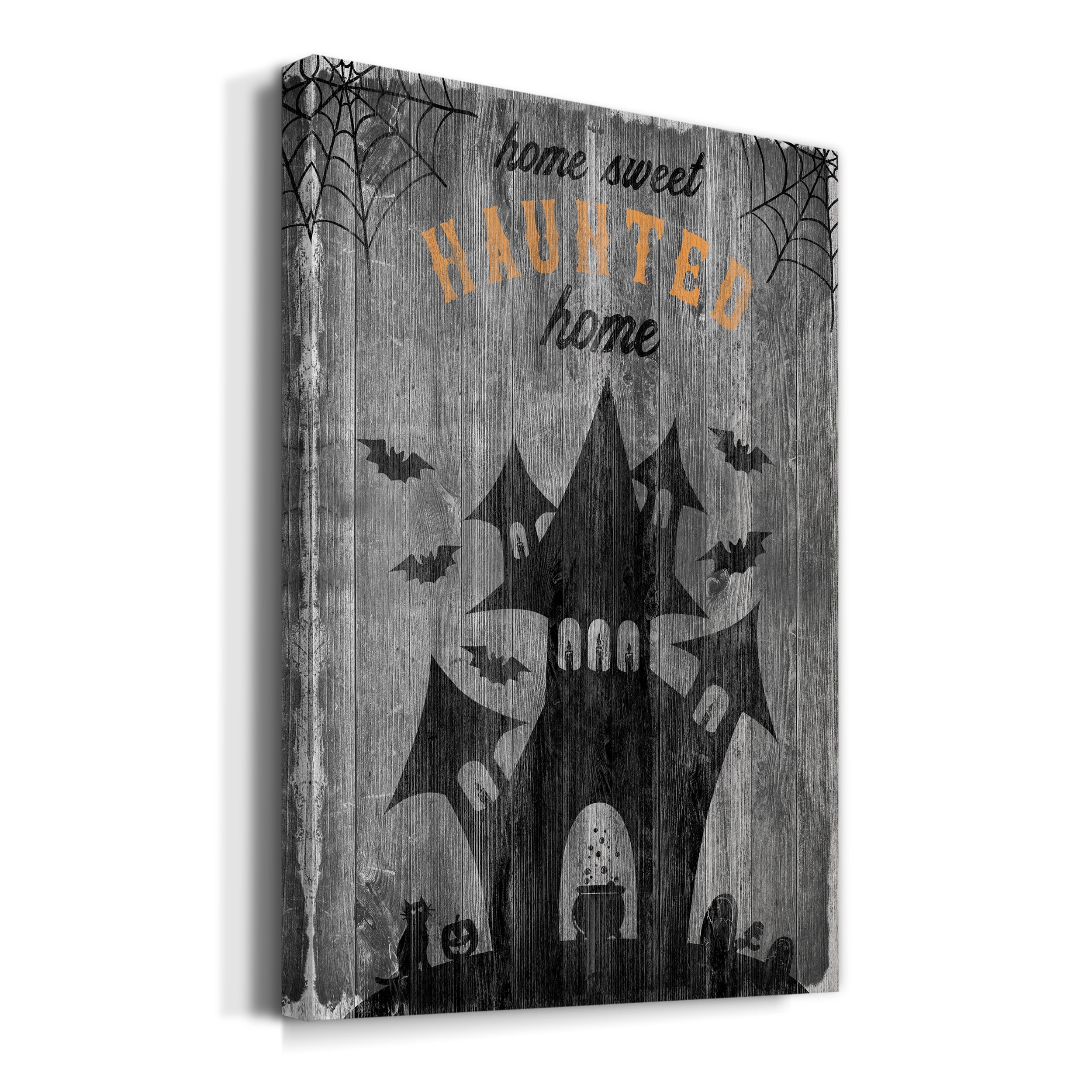 Haunted House Premium Gallery Wrapped Canvas - Ready to Hang - 8 x 12