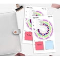thumbnail image 2 of Monthly Habit Tracker Inserts, Resolution Log for A5 Planners, 2 of 6