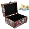 thumbnail image 3 of Caja de almacenamiento de madera de estilo europeo, caja de almacenamiento de joyería Vintage, organizador, caja de exhibición, autopista 2208A-05-66, 3 of 5