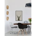 thumbnail image 4 of Staring Buck II Floater Framed Painting Print on Canvas, 4 of 6