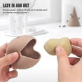 thumbnail image 2 of Makeup Sponge Holder Shatterproof Eco-Friendly Silicone Beauty Make Up Blender Case for Travel - Khaki, 2 of 5