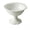 White, variant on Tuscom Ceramic Lip Gloss Bowl & Jewelry Tray, Footed Pedestal Trinket Dish for Vanity, Ring Holder Makeup Organizer Stand for Dresser