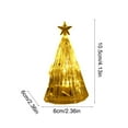 thumbnail image 3 of YIKA Christmas Decorations Glowing Christmas Trees Crystal Night Lights Desktop Decorations LED Ambient Lights Christmas Decorations B, 3 of 6