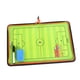 thumbnail image 2 of Tablero de entrenamiento de fútbol, tablero de práctica, marcador de borrado , tablero táctico portátil, tablero de estrategia para competición, 2 of 8