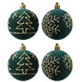 thumbnail image 2 of Christmas Decorations Outdoor Hangs Flocked Christmas Tree Tabletop Festive Decor For Home Window Display & Holiday Atmosphere Window Display, 2 of 9