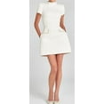 thumbnail image 3 of ZANKLEY Womens Short Sleeve High Neck Mini Dress Party Clubwear Club Bodycon Short Dresses, 3 of 9