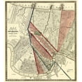 thumbnail image 3 of Hoen 15x16 Black Modern Framed Museum Art Print Titled - New Orleans Louisiana - Hoen 1861, 3 of 5