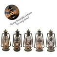 thumbnail image 6 of Urbalabs 16" Metal Rustic Vintage Western Star Decorative Lanterns Flameless Candle Patio, Country Bedroom, 6 of 7