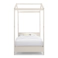 thumbnail image 6 of Delta Children Poppy House Wood Twin Bed, Platform Bed - No Box Spring Needed, Natural Sandstone, 6 of 9