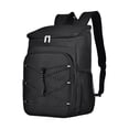 thumbnail image 1 of 20l Mochila Hieleras Termicas, Enfriador Bolsa Impermeable Negro, 1 of 4