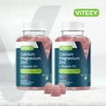 thumbnail image 5 of VITEEY Calcium Magnesium Zinc Gummies with Vitamin D3, Bone and Immune Support, 180 Ct, 5 of 7