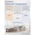 thumbnail image 2 of Ventilador de Techo ZMISHIBO 20" Luz LED Regulable 110V Control Remoto, 2 of 6