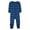 blue-navy, variant on Baby Footed Blue Striped Pajamas