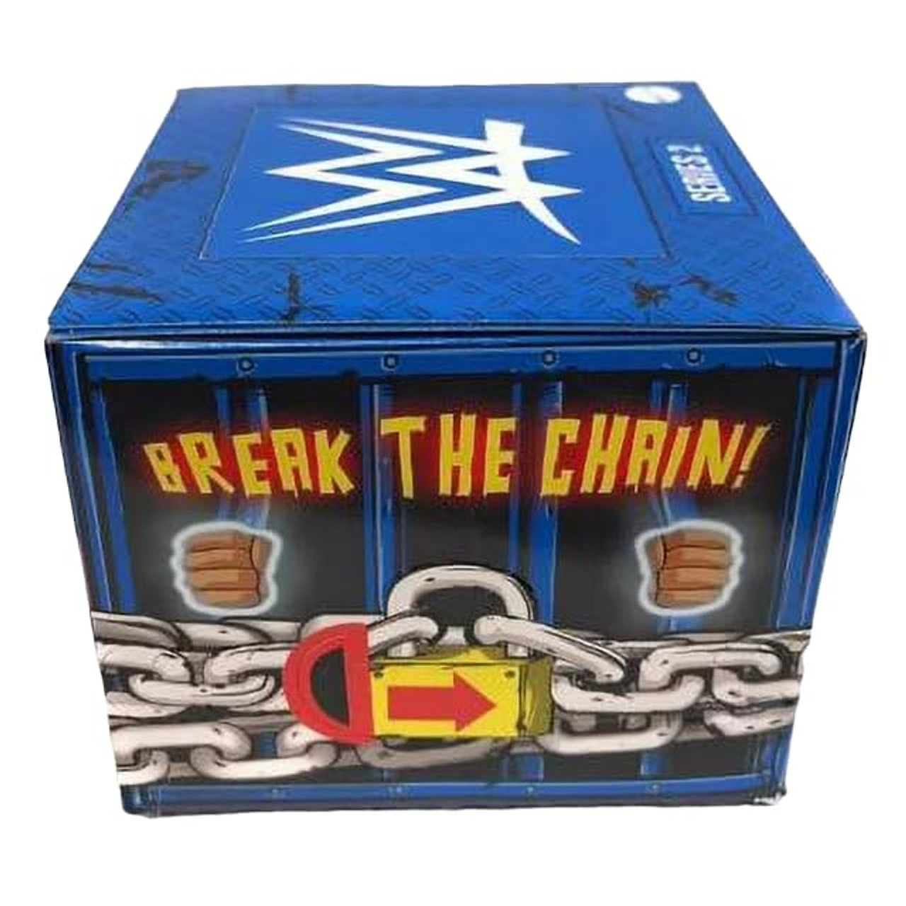 Mattel WWE Beast Mode Series 2 Mystery Pack (Pack of 3) – 3 Blind Box Figures with Beast Mode Animal Companions, Cage-Themed Packaging, Ages 3+