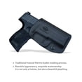thumbnail image 2 of Sig P365 Holsters, P365 Holsters OWB Kydex Holster Custom Fit: Sig P365 / P365 SAS / P365 X Holsters (Black, Right Hand), 2 of 4