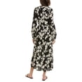 thumbnail image 2 of Lemlem womens  Peasant Dress, XS, Black, 2 of 3